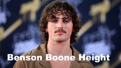 Benson Boone Height