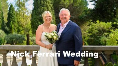 Nick Ferrari Wedding