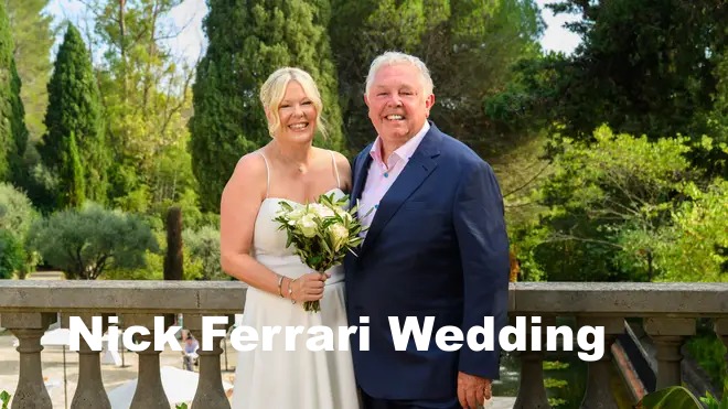 Nick Ferrari Wedding